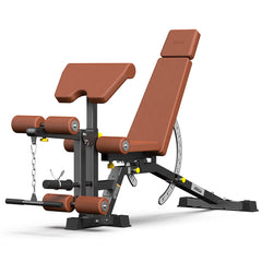Adjustable Weight Bench with Preacher Curl & Leg Extension
