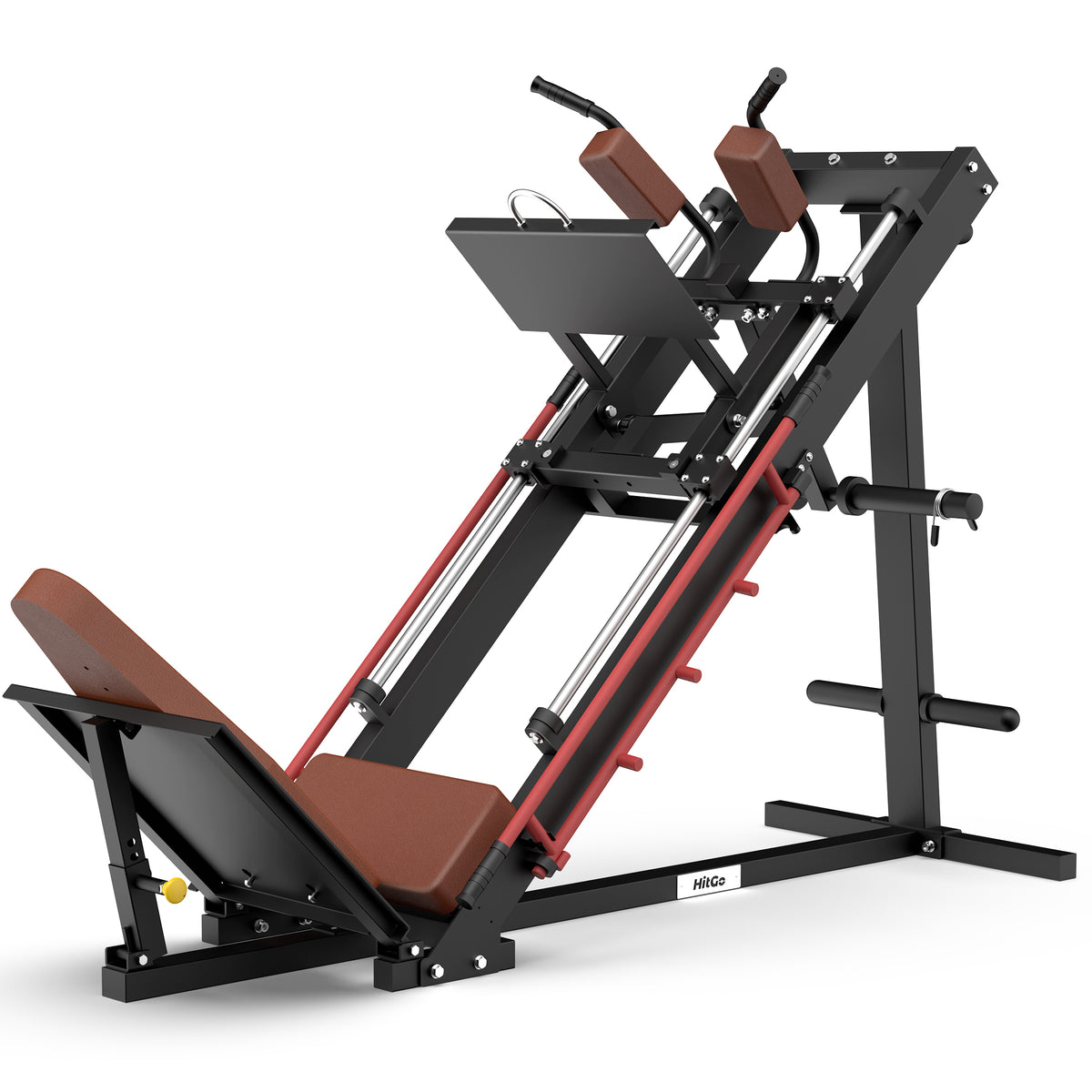 2-in-1 Linear Hack Squat & Leg Press Combo Machine