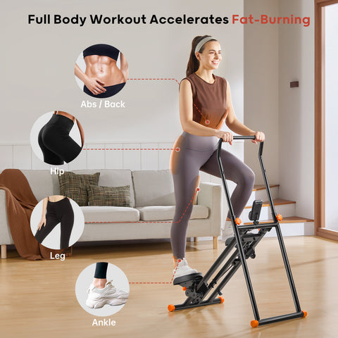 F1-Foldable Stair Stepper Machine
