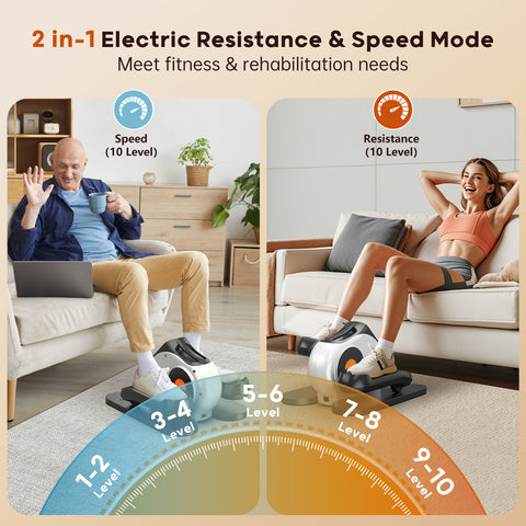 E1-Under Desk Elliptical for Seniors