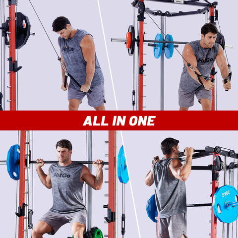 Mate-TR1 Triangle-Frame Smith Machine