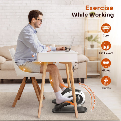 E1-Under Desk Elliptical for Seniors