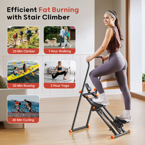 F1-Foldable Stair Stepper Machine