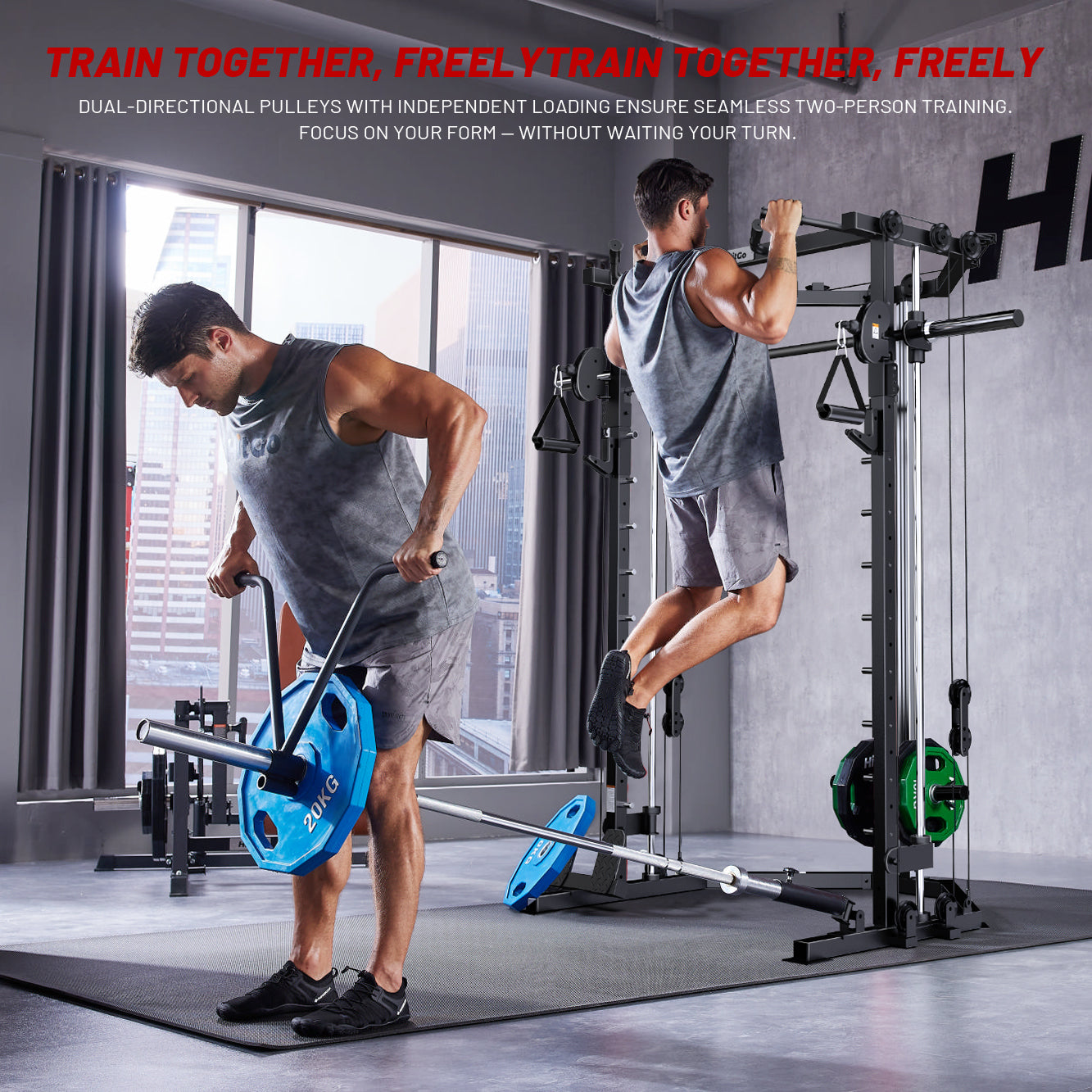 Mate-TR1 Triangle-Frame Smith Machine