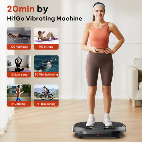 V1-Vibration Plate Exercise Machine