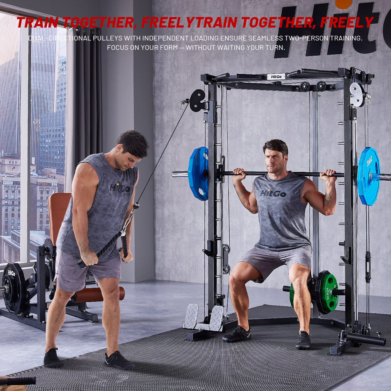 Mate-TR1 Triangle-Frame Smith Machine