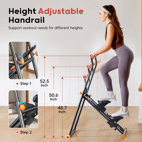 F1-Foldable Stair Stepper Machine