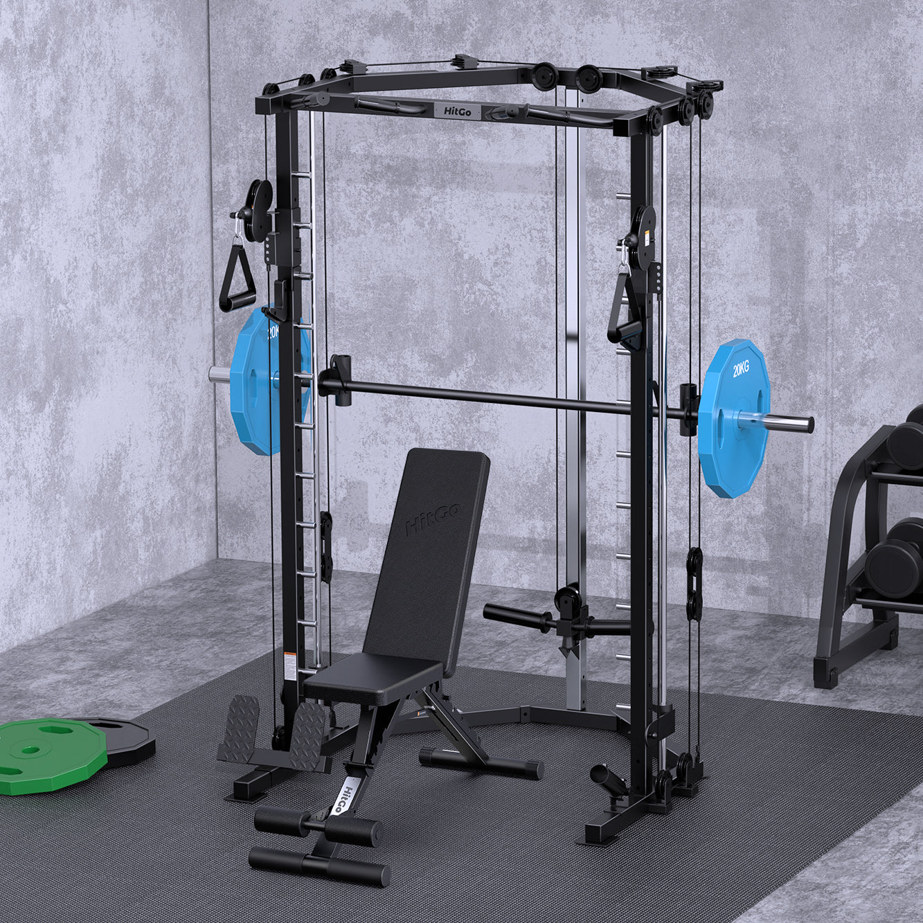 Mate-TR1 Triangle-Frame Smith Machine