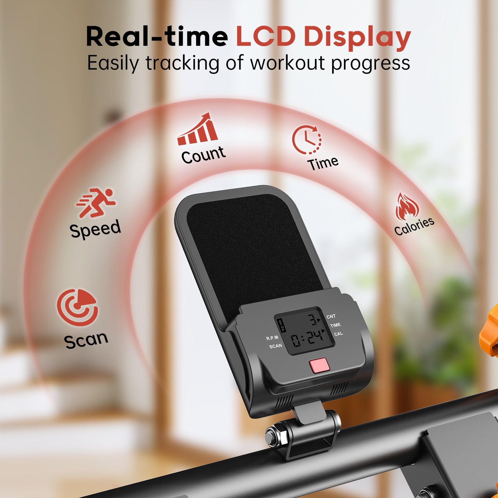 Stepper, Stille Hydraulische Pedaal, Met LED-Display En in Hoogte Verstelbare Pedalen, Geschikt Stepper, Stille Hydraulische Pedaal, Met LED-Display En in Hoogte Verstelbare Pedalen, Geschikt
