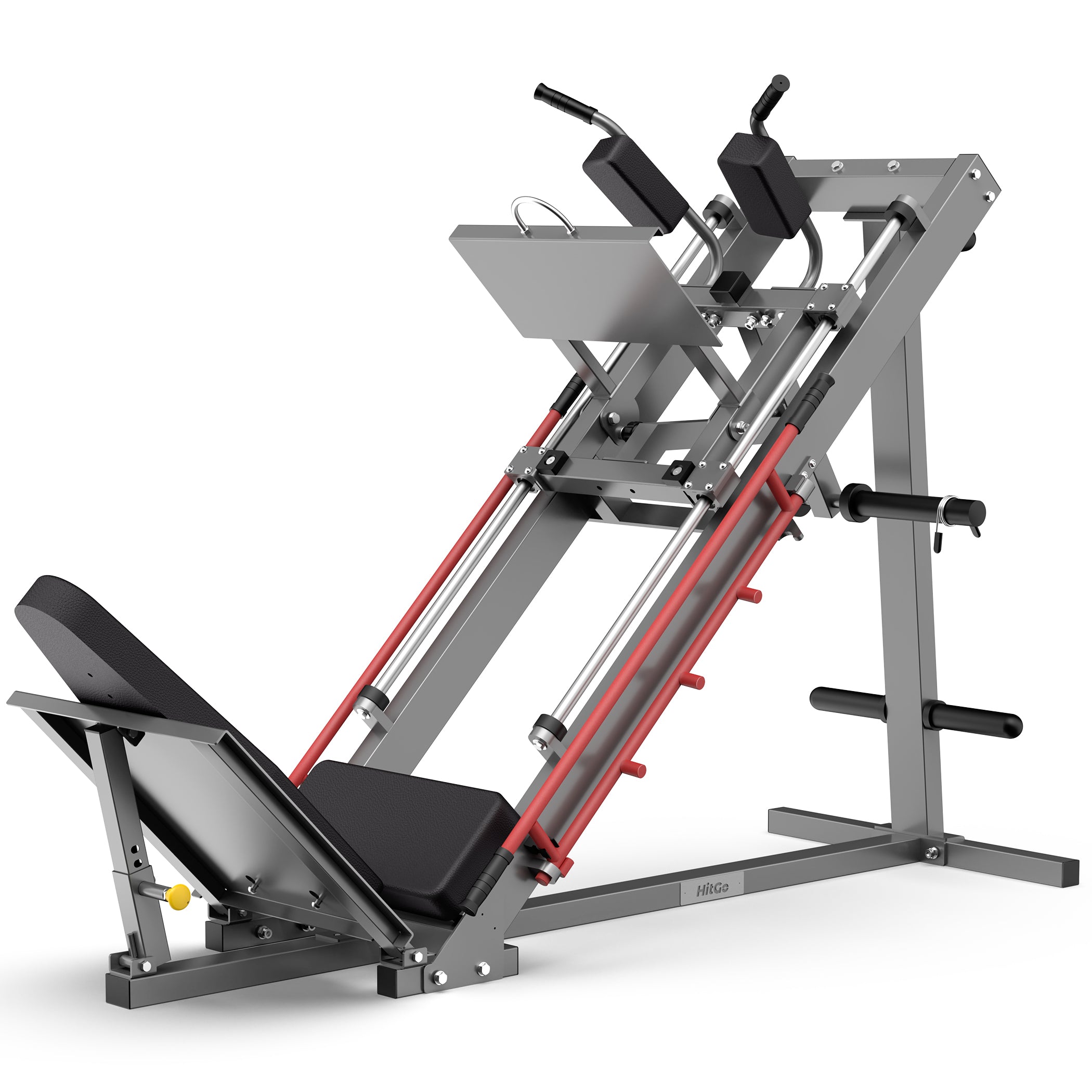 2-in-1 Linear Hack Squat & Leg Press Combo Machine – Hitgo