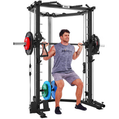 Multi-Functional Power Cage with Smith System